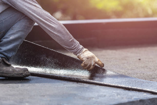 Professional Emergency Waterproofing technician working in Fayette, NY